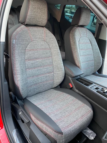 Seat Leon 2022 Araca Özel Koltuk Kılıfı - 2