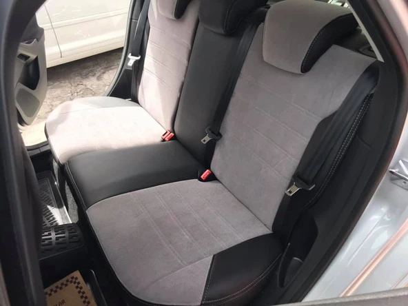 Ford Focus Maldive Deri&Taytütü Özel Dikim Kılıf - 7