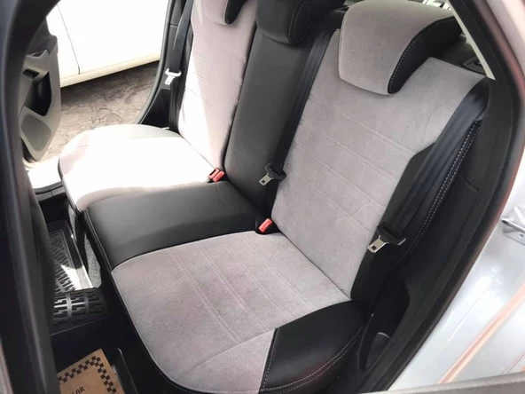 Ford Focus Maldive Deri&Taytütü Özel Dikim Kılıf - 6