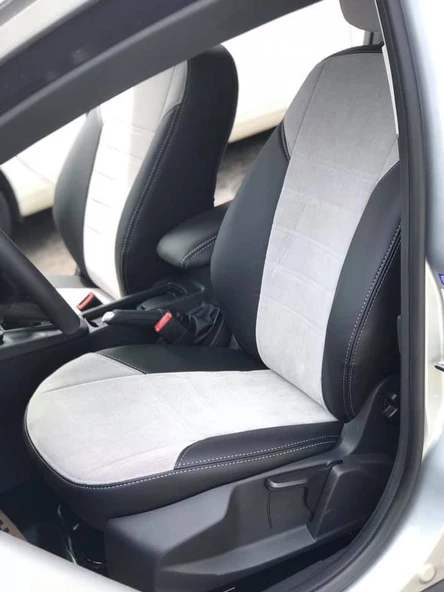 Ford Focus Maldive Deri&Taytütü Özel Dikim Kılıf - 4