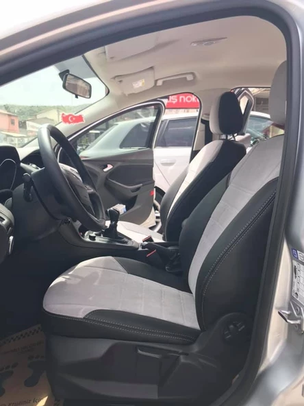 Ford Focus Maldive Deri&Taytütü Özel Dikim Kılıf - 2