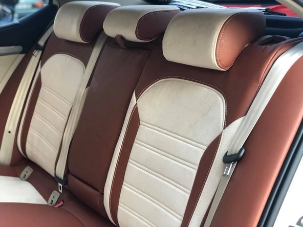 2018 Skoda SuperB Özel Dikim Koltuk Kılıfı - Resim 4