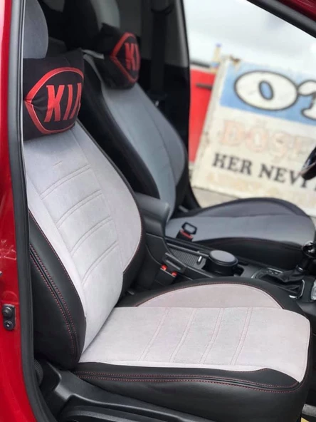 Kia Ceed Ortalar Taytüyü,Kenarlar Maldive Deri Özel Dikim Kılıf - 7