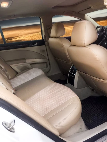 Skoda SuperB Kapitone Taytüyü Özel Dikim Koltuk Kılıfı - Resim 2