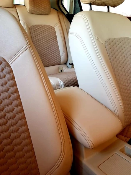 Passat CC Kapitone Taytüyü&Ultrasoft Deri Özel Dikim Koltuk Kılı - Resim 4