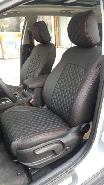 Nissan Qasqai Özel Dikim Koltuk Kılıfı / Bire Bir Orjinal - Resim 5