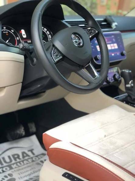 2018 Skoda SuperB Özel Dikim Koltuk Kılıfı - Resim 6