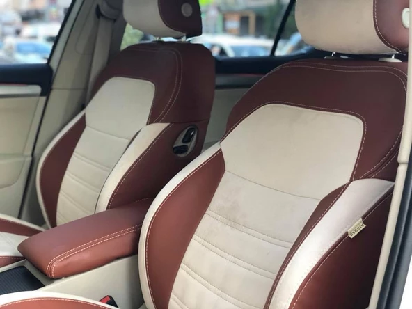 2018 Skoda SuperB Özel Dikim Koltuk Kılıfı - Resim 7