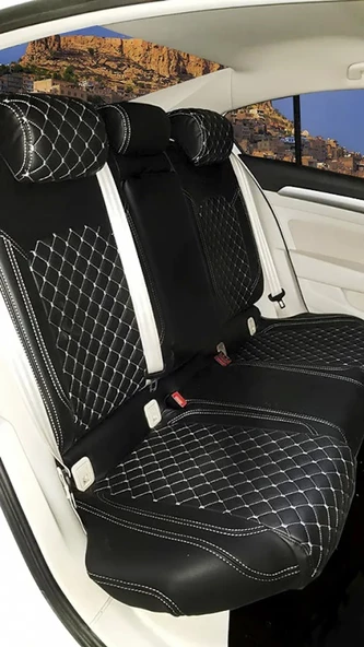 Citroen C-elysee Araca Özel Koltuk Kılıfı - 8