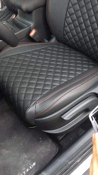 Nissan Qasqai Özel Dikim Koltuk Kılıfı / Bire Bir Orjinal - Resim 2