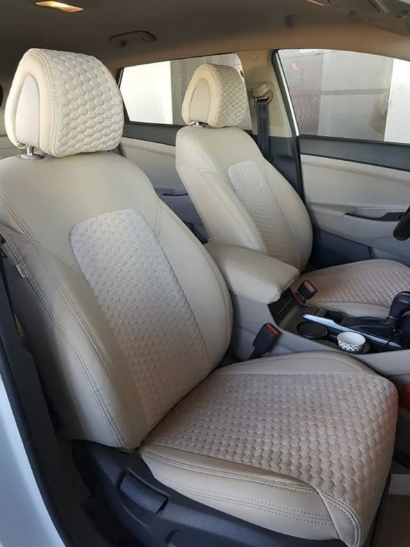Hyundai Kona Araca Özel Koltuk Kılıfı - Resim 4