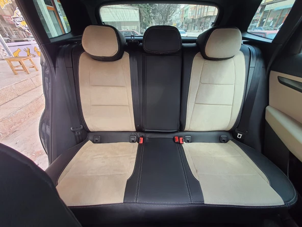 Skoda Karoq Araca Özel Koltuk Kılıfı - 7