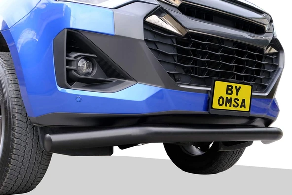 OMSA Isuzu D-Max Texas Ön Alt Koruma Çap:76 Siyah 2020-2024 Arası - 4