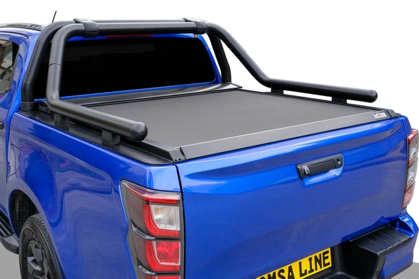 OMSA Isuzu D-Max Kobra Roll Bar Çap:60 Siyah 2021 ve Sonrası - Resim 2