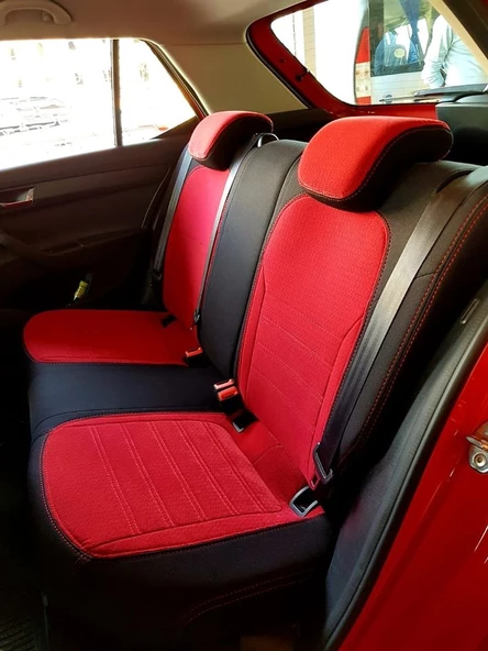 Nissan XTrail Özel Dikim Kanallı Nubuk Koltuk Kılıfı - 5