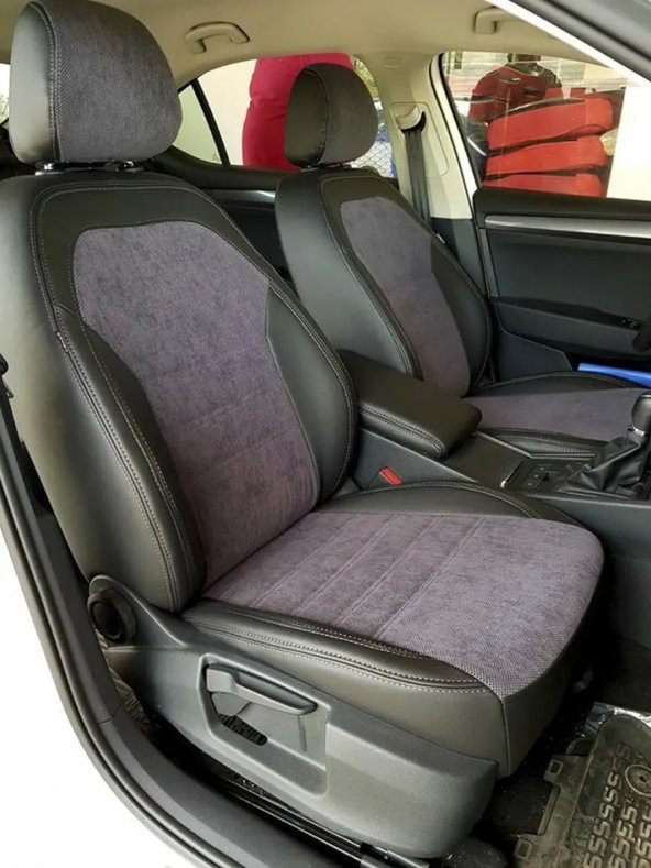 VW Caddy Araca Özel Koltuk Kılıfı - 11