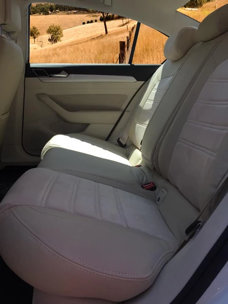 VW Passat B8 kasa Orijina Taytüyü Özel Dikim Koltuk kılıfı - Resim 2