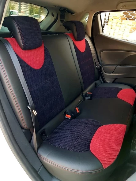 Clio 4 İcon Özel Dikim Koltuk Kılıfı - 8