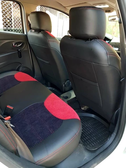 Clio 4 İcon Özel Dikim Koltuk Kılıfı - 2