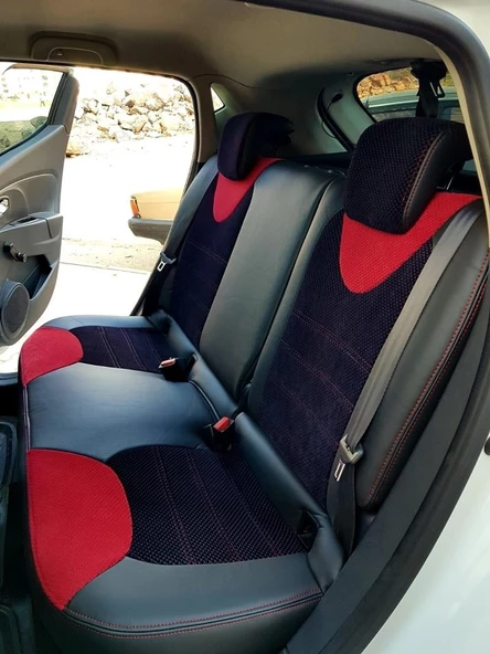 Clio 4 İcon Özel Dikim Koltuk Kılıfı - 3