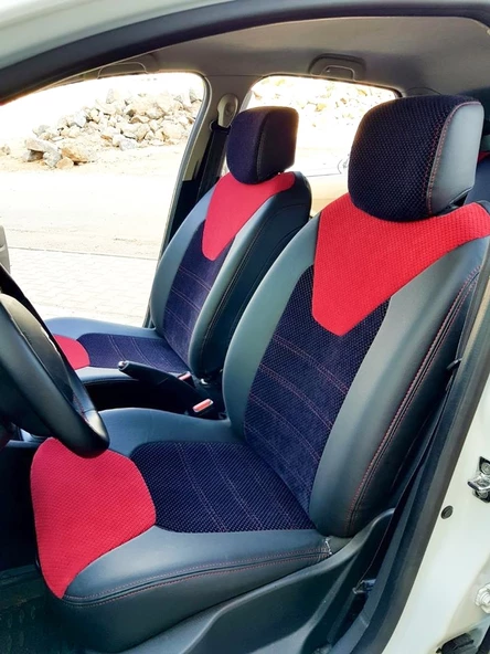 Clio 4 İcon Özel Dikim Koltuk Kılıfı - 7