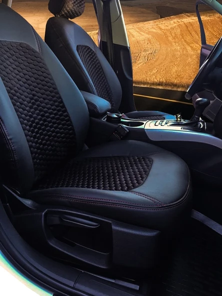 Audi A4 Kapitone Taytüyü Özel Dikim Koltuk Kılıfı - 3