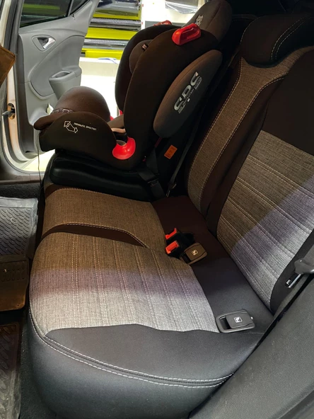 Opel Astra K Kasa Araca Özel Koltuk Kılıfı - 7