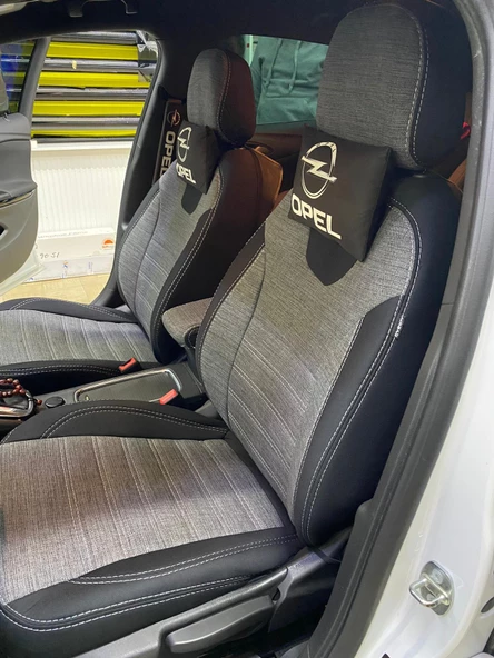 Opel Astra K Kasa Araca Özel Koltuk Kılıfı - 8