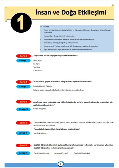 2026 TYT COĞRAFYA PDF Modüler Kitap Seti (12 Kitap + Ders Videoları)