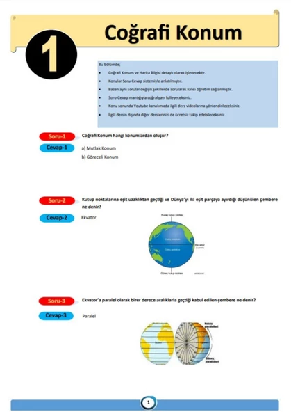 2026 TYT COĞRAFYA PDF Modüler Kitap Seti (12 Kitap + Ders Videoları) - 3