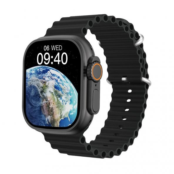 Fulltech Smart Watch Siyah Kordon Akıllı Saat FSW-19