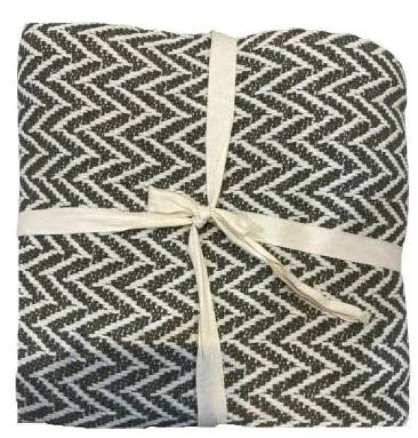 Aryıldız Püsküllü Tv Battaniye Tek Kişilik 150x200cm Yeşil