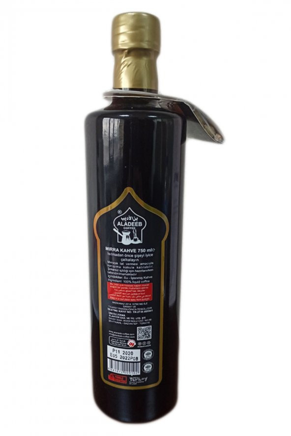 ALADEEB Mırra Kahve 750 Ml Hazır Kahve Isıt Iç - 3