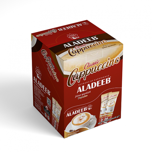 ALADEEB HAZIR KALSİK KAPUÇİNO TOZU 24X20G - 2