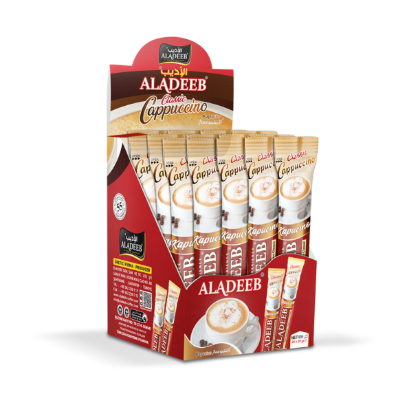 ALADEEB HAZIR KALSİK KAPUÇİNO TOZU 24X20G