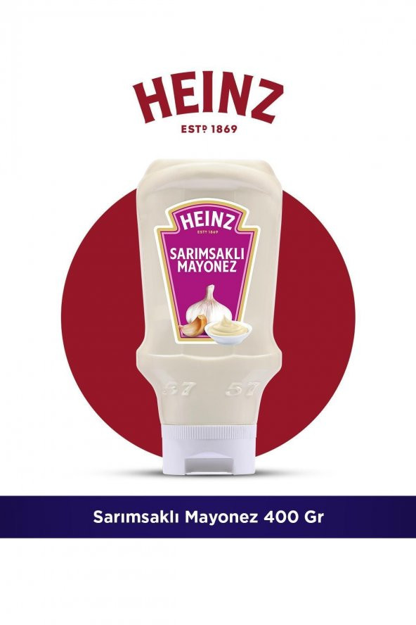 Heinz Sarımsaklı Mayonez 400 Gr