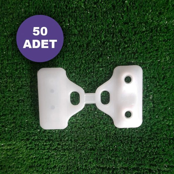 50 ADET SERA PERDE VE TÜL TUTTURUCU KLİPS GÖLGELEME KLİPSİ SABİTLEME KLİPSİ ürün görseli 1