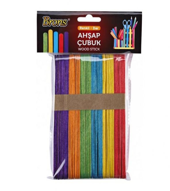 Brons Dil Çubuğu Renkli Dar BR-902 - 2