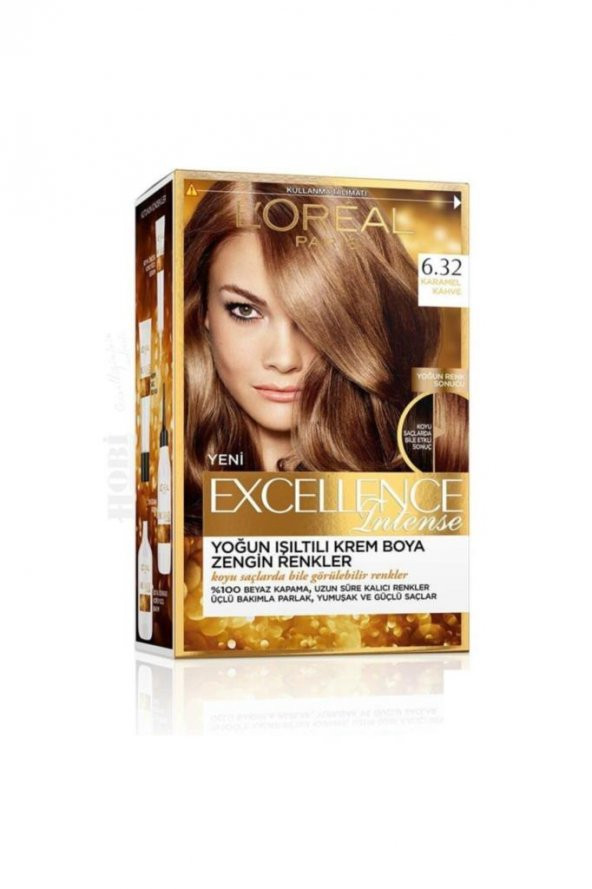 Excellence Intense 6.32 Karamel Kahve Saç Boyası - 4