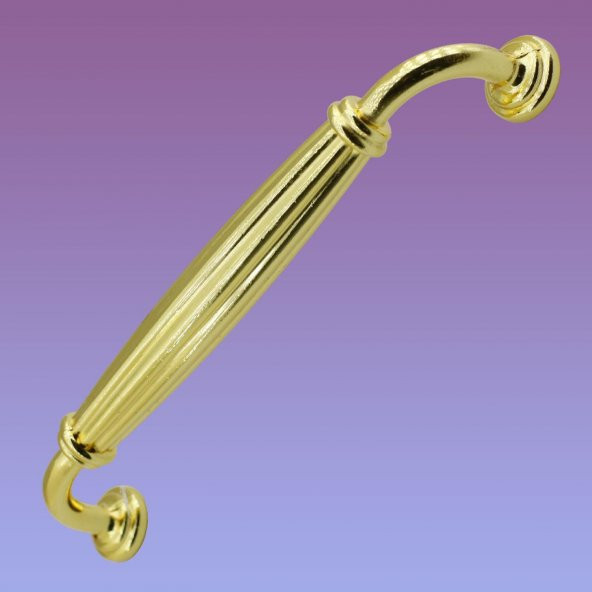 Mobilya Mutfak Dolabı Çekmece Dolap Kapak Kulpu Kulbu Altın 128 mm Metal Kulp - Resim 2