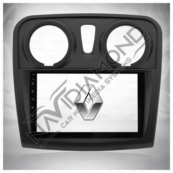 NAVIDIAMOND RENAULT SYMBOL 2 GB RAM 16 GB HAFIZA ANDROID MULTIMEDIA TEYP - 1