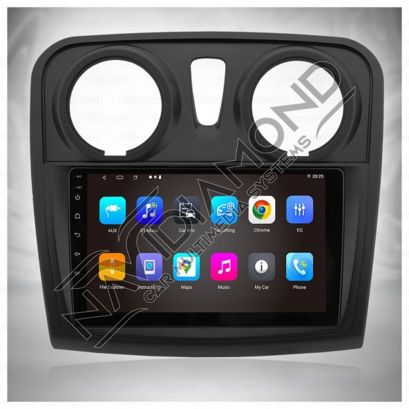 NAVIDIAMOND RENAULT SYMBOL 2 GB RAM 16 GB HAFIZA ANDROID MULTIMEDIA TEYP - 3