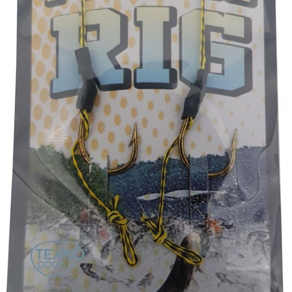 EFFE Hazır Boili Sazan Avı Rig Olta Takımı 2li HG1296 İğne:1 - 3