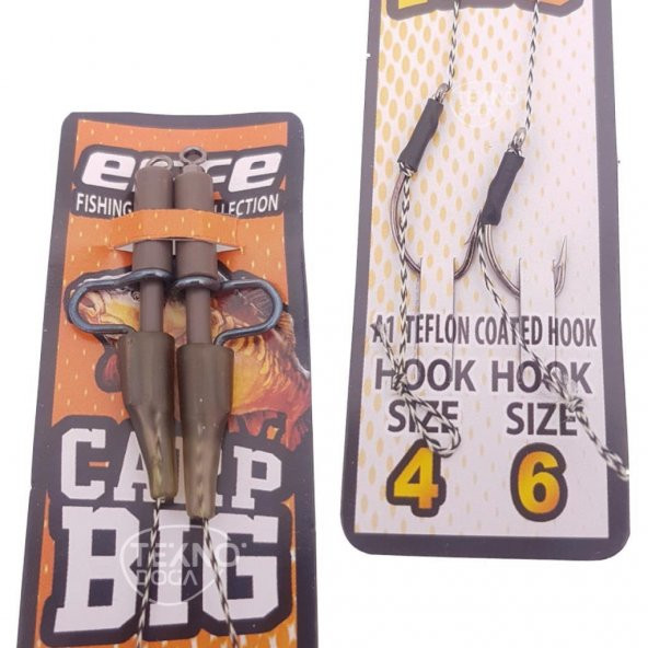 EFFE Hazır Boili Sazan Avı Rig Olta Takımı 4lü HG1292 - 2