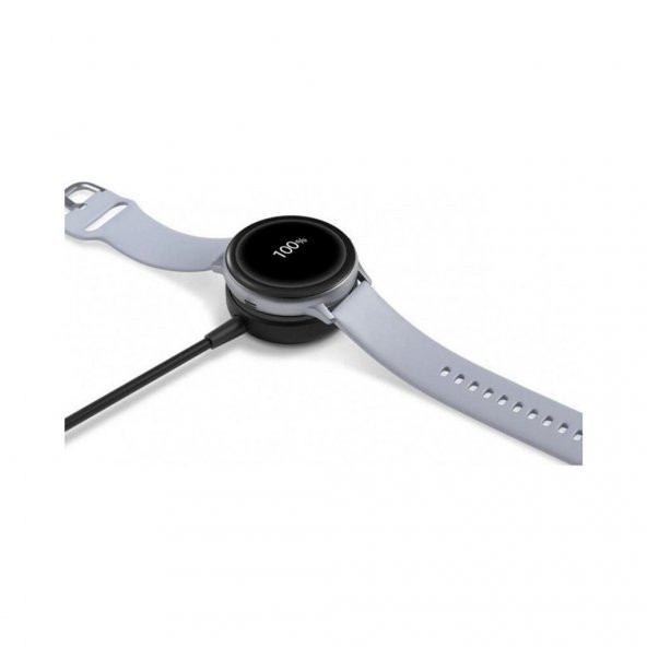Samsung Galaxy Watch 4 & Watch 5 Hızlı Kablosuz Şarj Aleti Siyah - 4