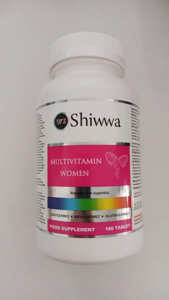 SHİWWA MULTIVITAMIN WOMEN 180 TB 8682462921240