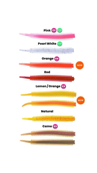 Pandora Karides Kokulu Perfect Soft Baits Sand Worm 7cm Kavanozlu Ambalaj - 4