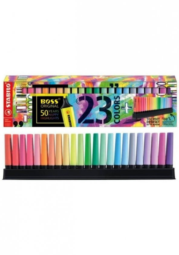 Stabilo Fosforlu Kalem Boss Orıgınal Arty 23 Lü Set 7023-01-5-20
