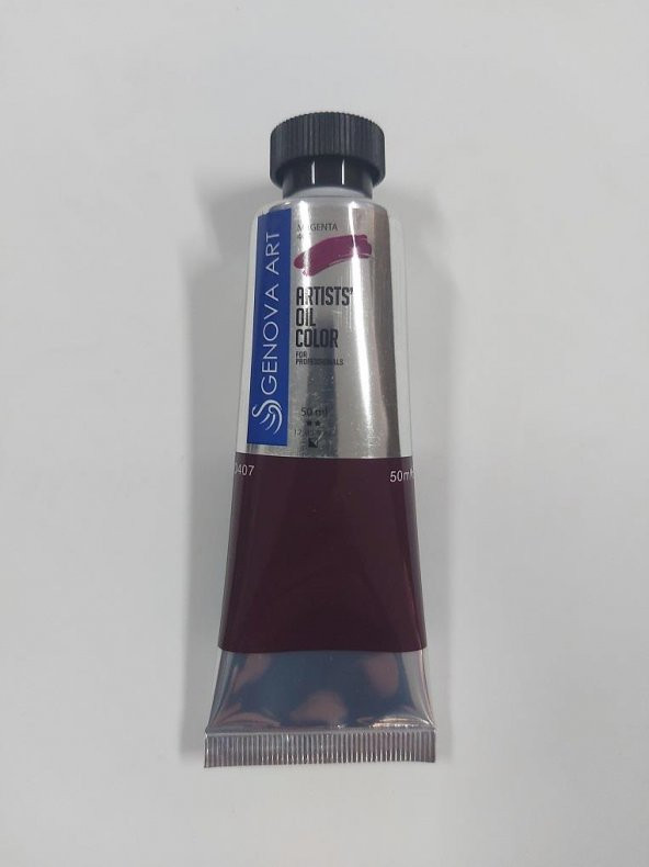 Cenova Art Profesyonel Yağlı Boya 407 Magenta 50ml ürün görseli 1