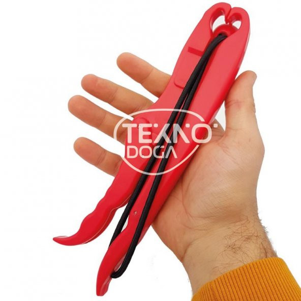 EFFE Balık Tutucu Gripper Sert Plastik Balık Tutucu Kırmızı - 3